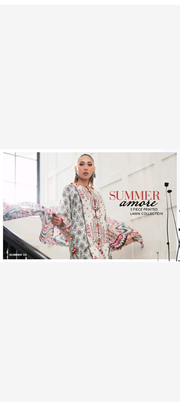 Summer Amore Lawn Collection