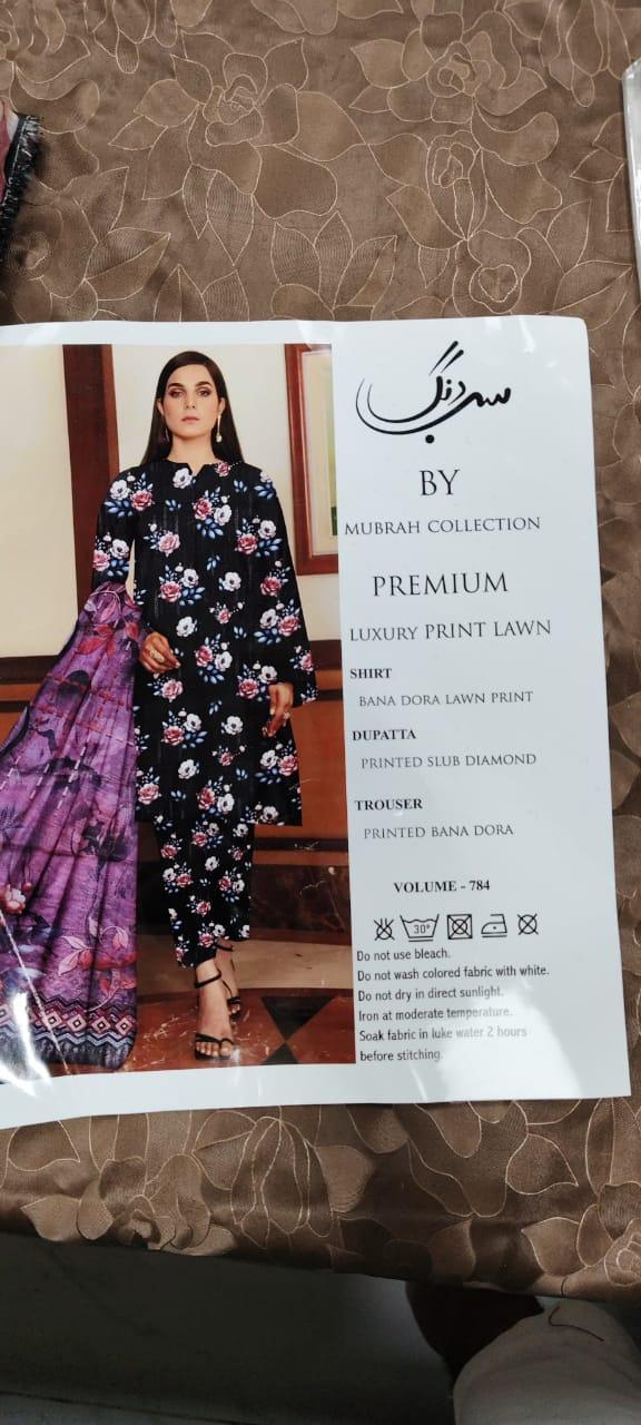 Premium Luxury Print Lawn Suit