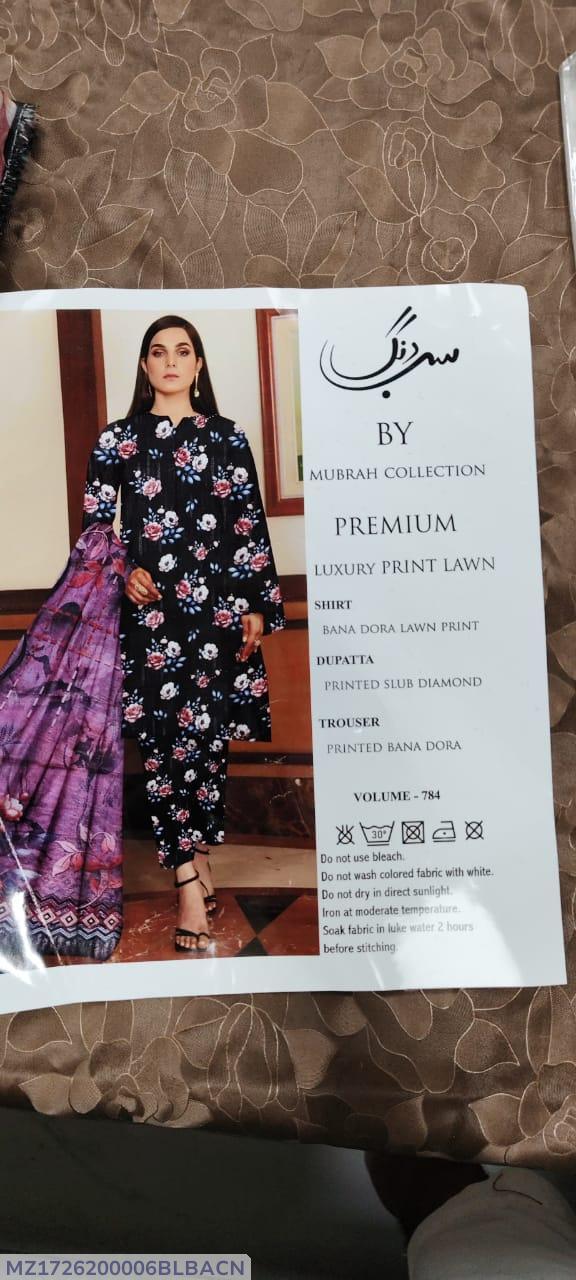 Premium Luxury Print Lawn Suit