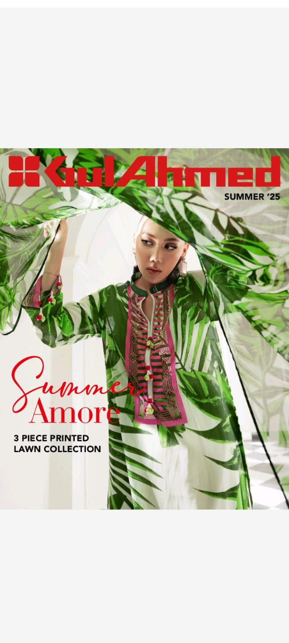 Gul Ahmed Summer Amor 3 Piece Lawn Collection
