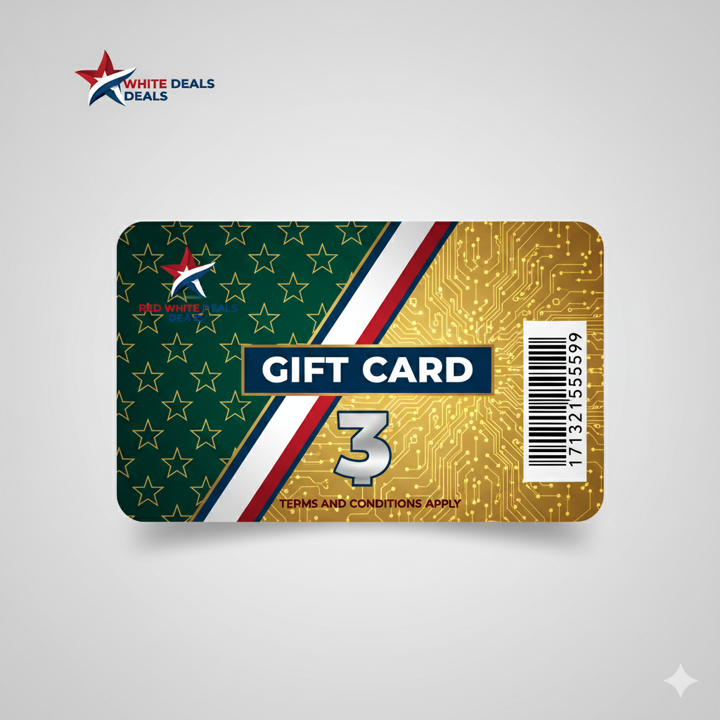 Red White Deals Gift Card 