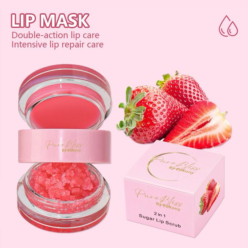 2 in 1 scrub and lip balm