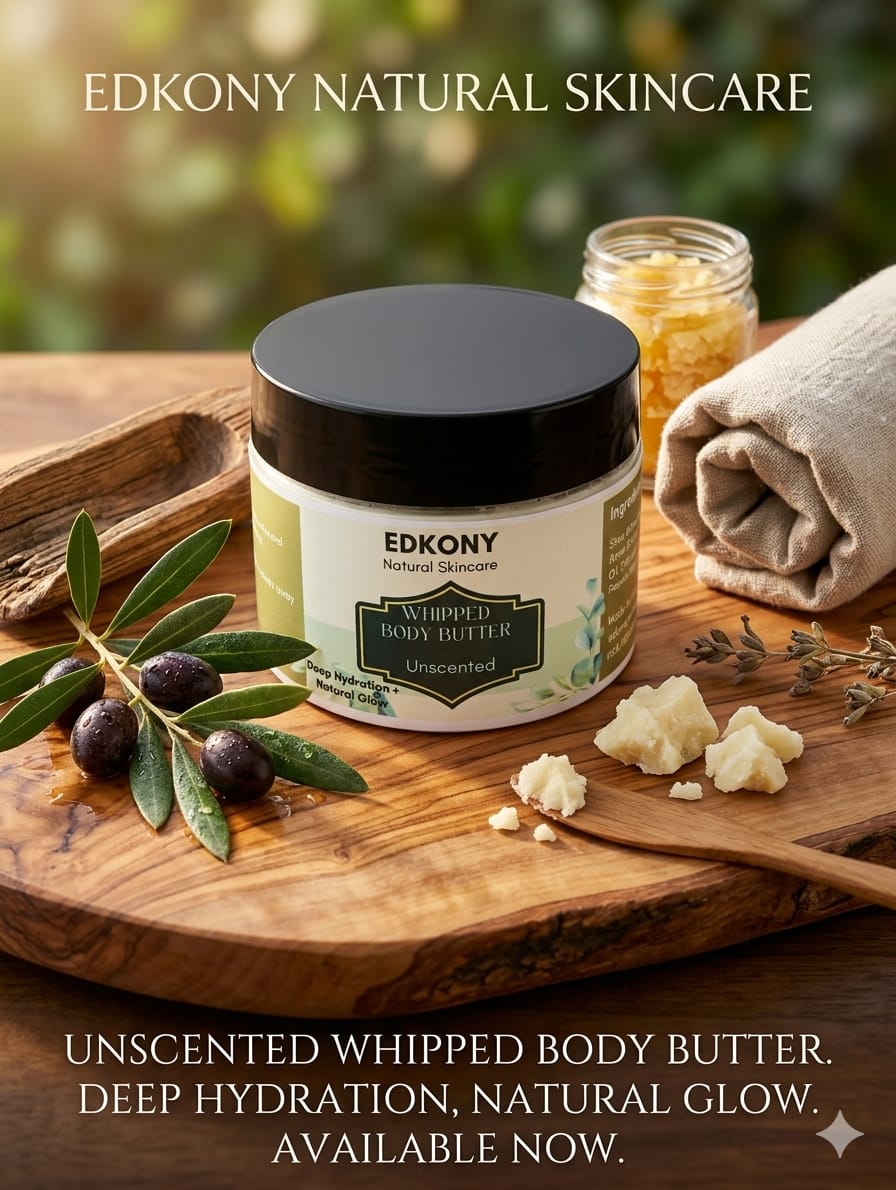 Whipped Body Butter Unscented 4-0Z