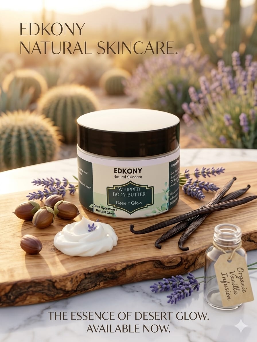 Whipped Body Butter – Desert Glow 4-OZ