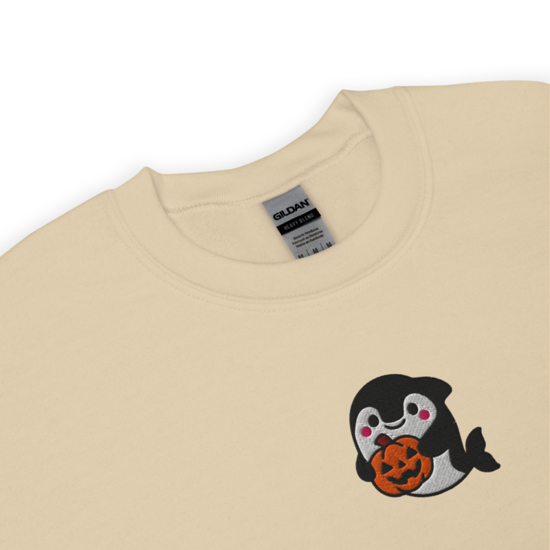 Adorable Orca Pumpkin Sweatshirt