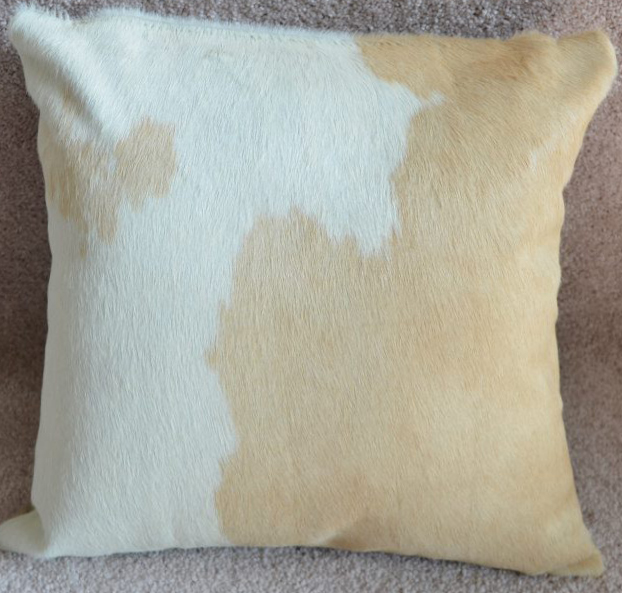 PALOMINO AND WHITE PILLOW