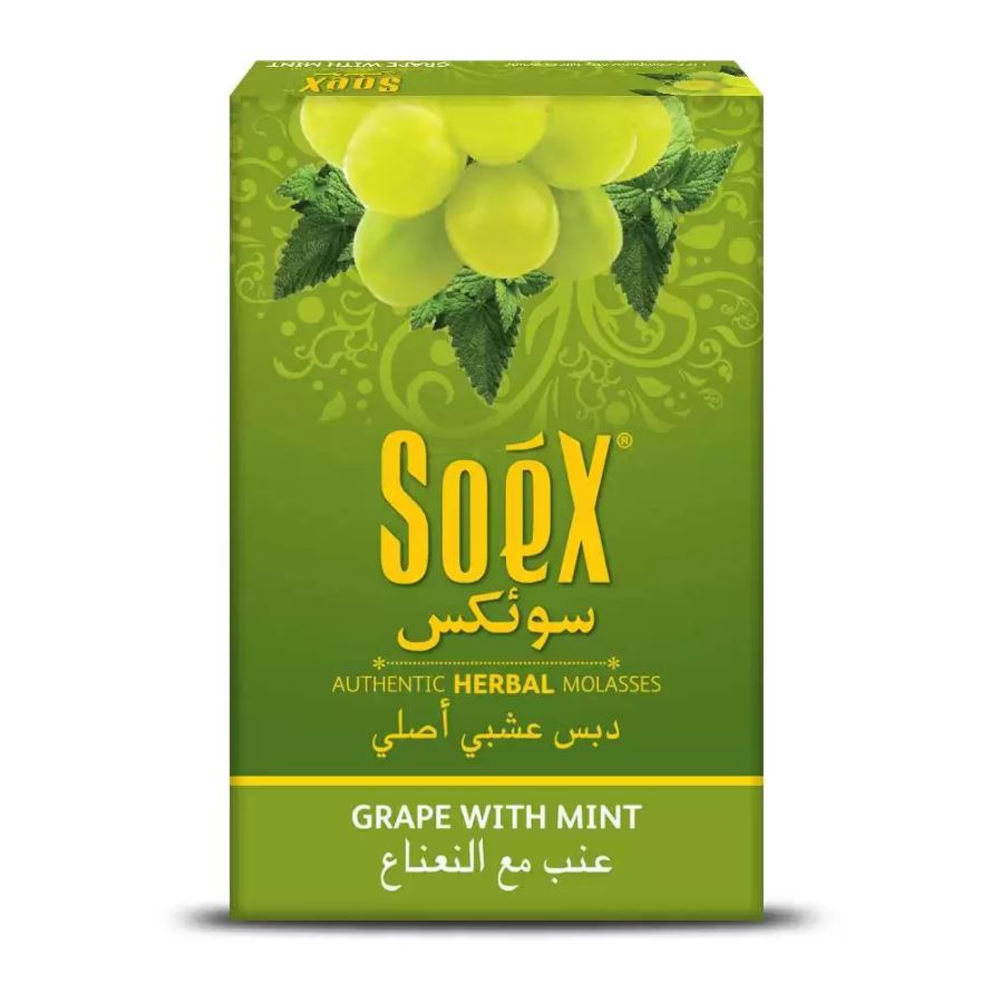 Soex Grape with Mint Herbal Flavor