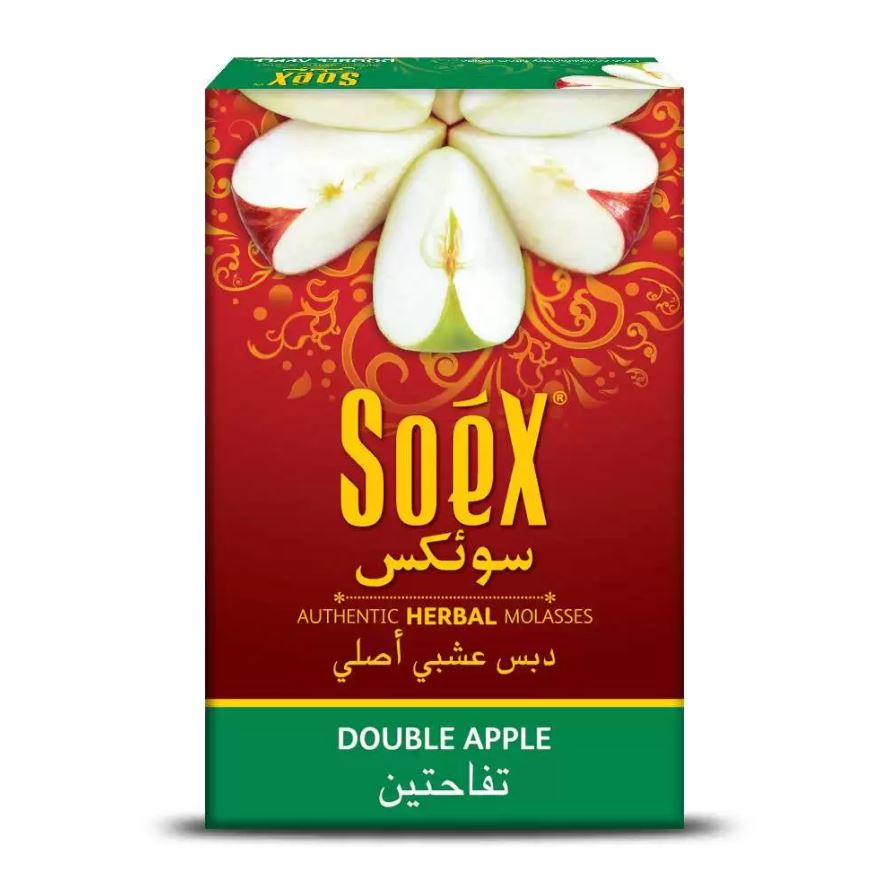 SOEX Double Apple Herbal Flavor