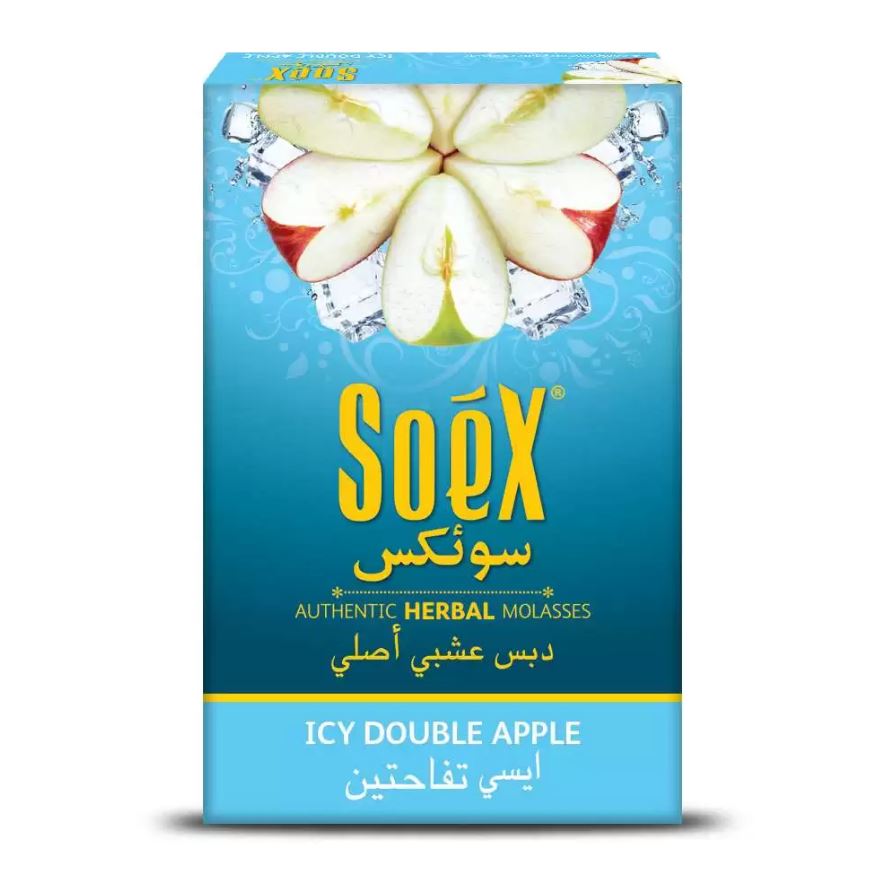 Soex Icy Double Apple Herbal Flavour