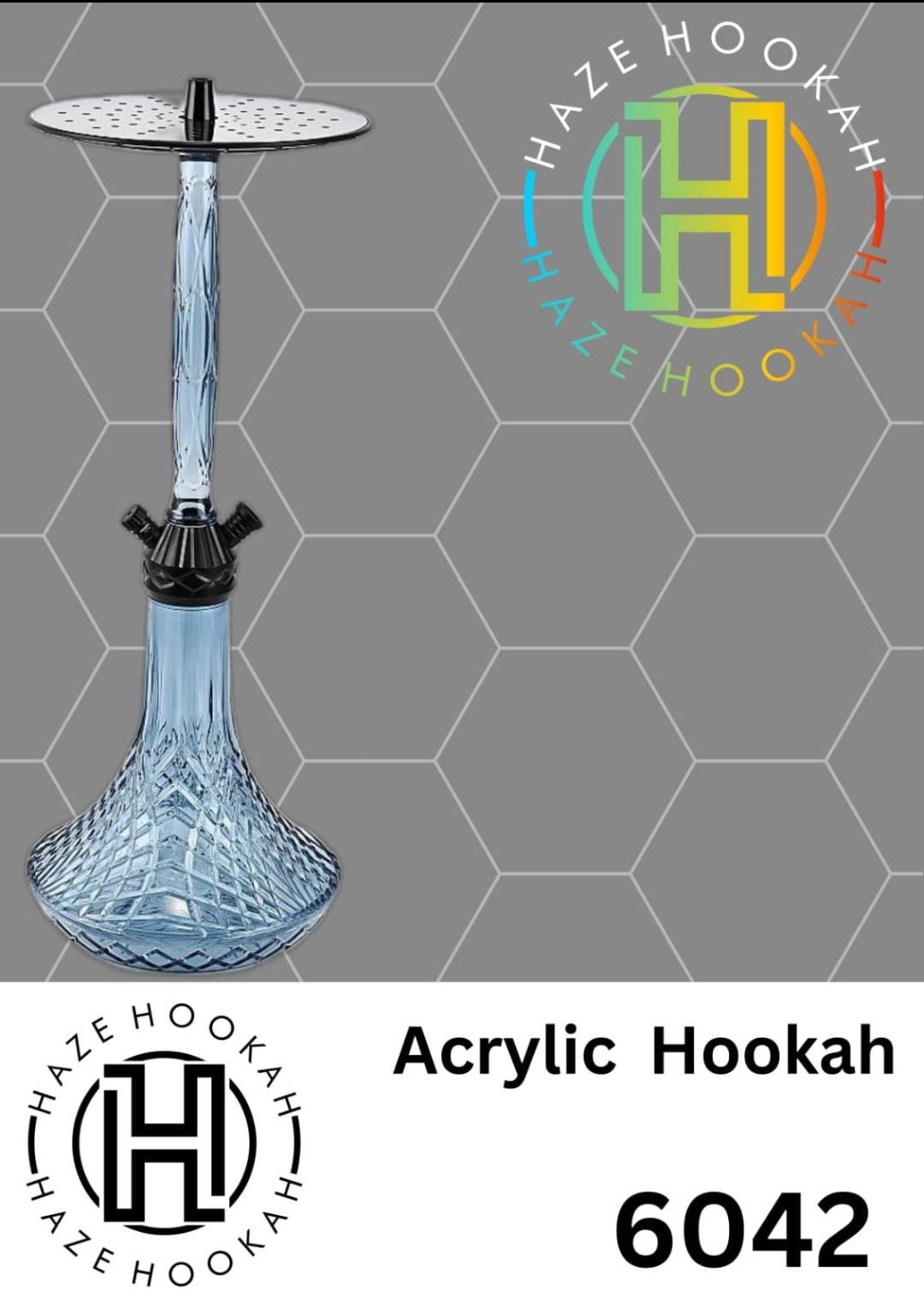 Acrylic Hookah 6042