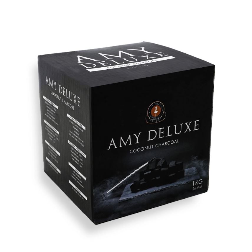 Amy Delux Coconut Coal -64 Pc