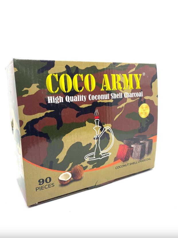 Coco Army Coconut Coal - 90 Pc 