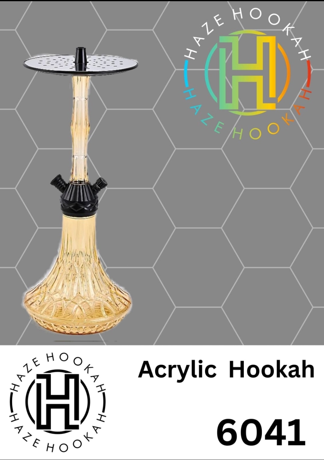 Acrylic Hookah 6041