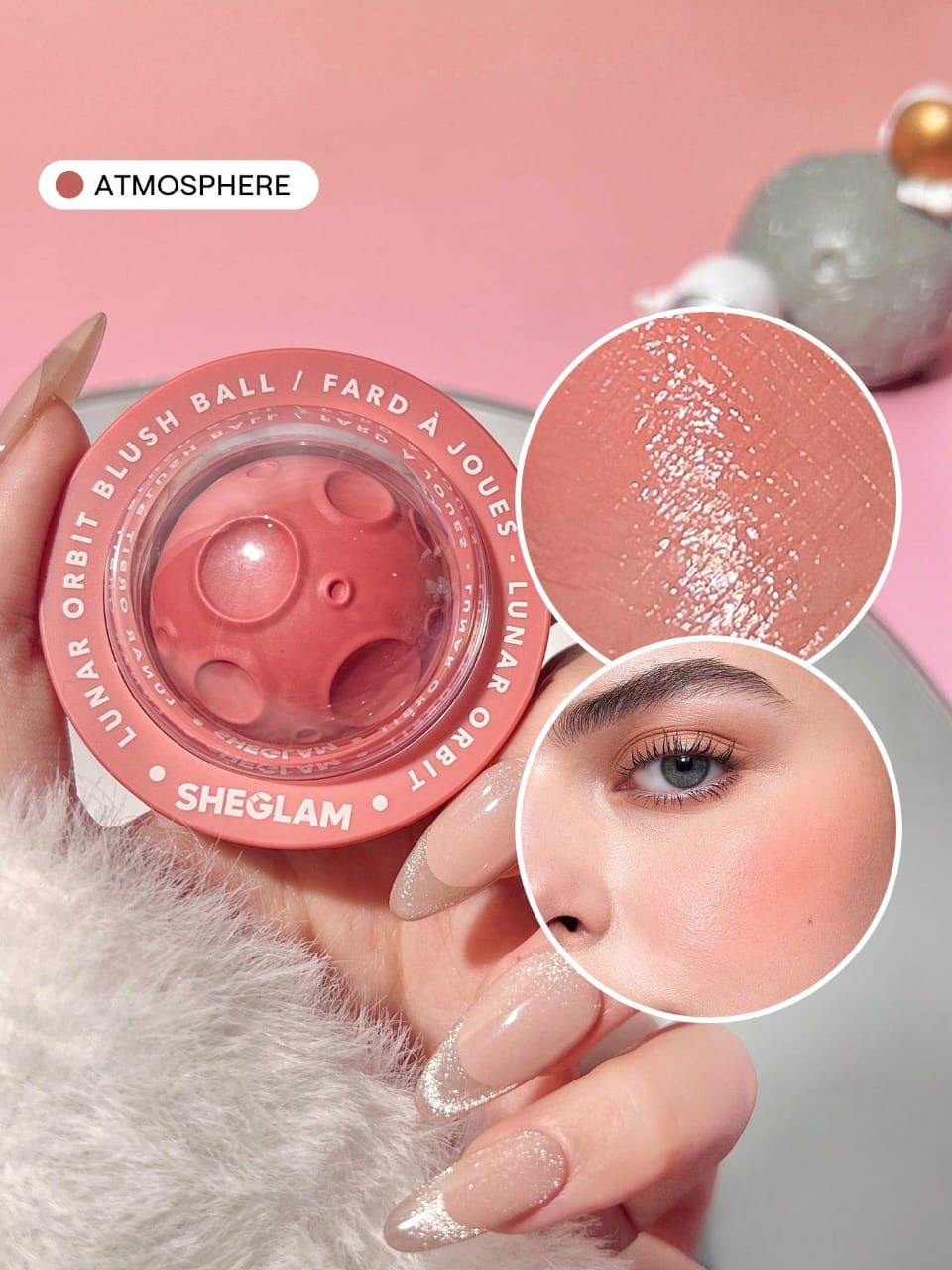 SHEGLAM Lunar Orbit Blush Ball