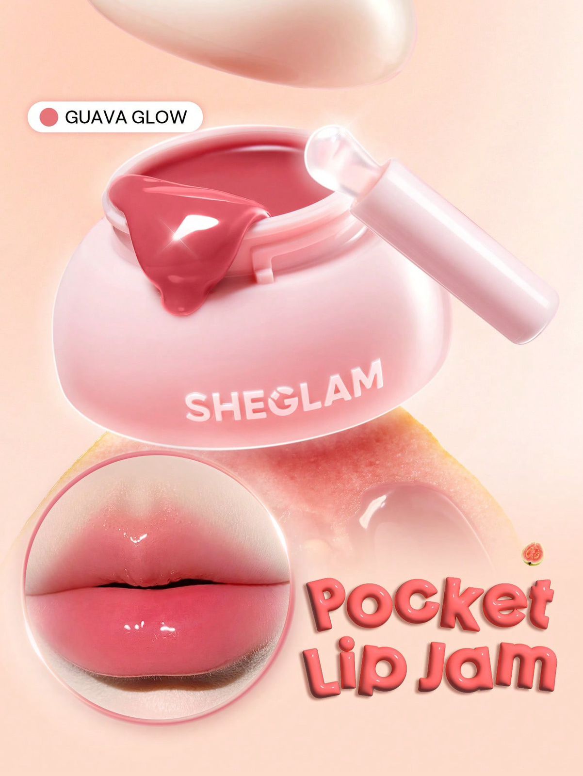 Sheglam Pocket Lip Jam Guava Glow