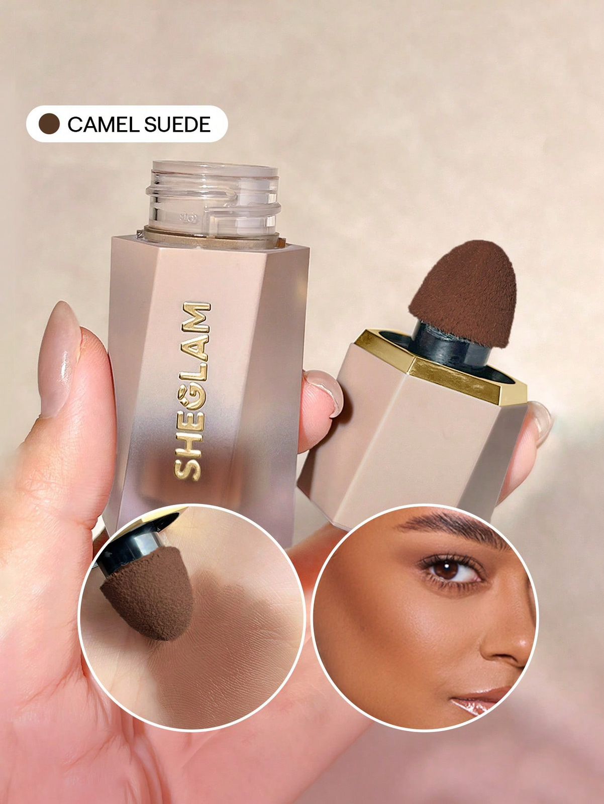 Corrector líquido SHEGLAM tono Camel Suede