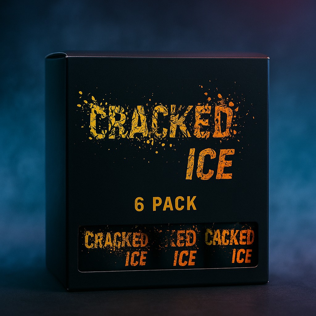Cracked Ice Energy Slush 6 PACK