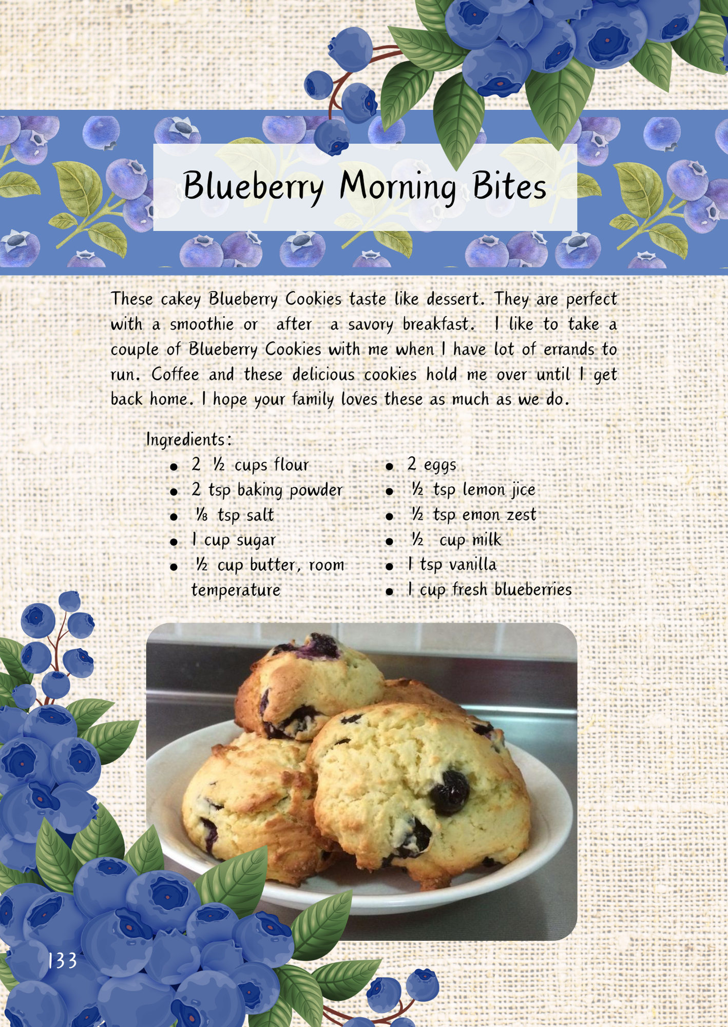 Eat Cookies for Breakfast Cookbook