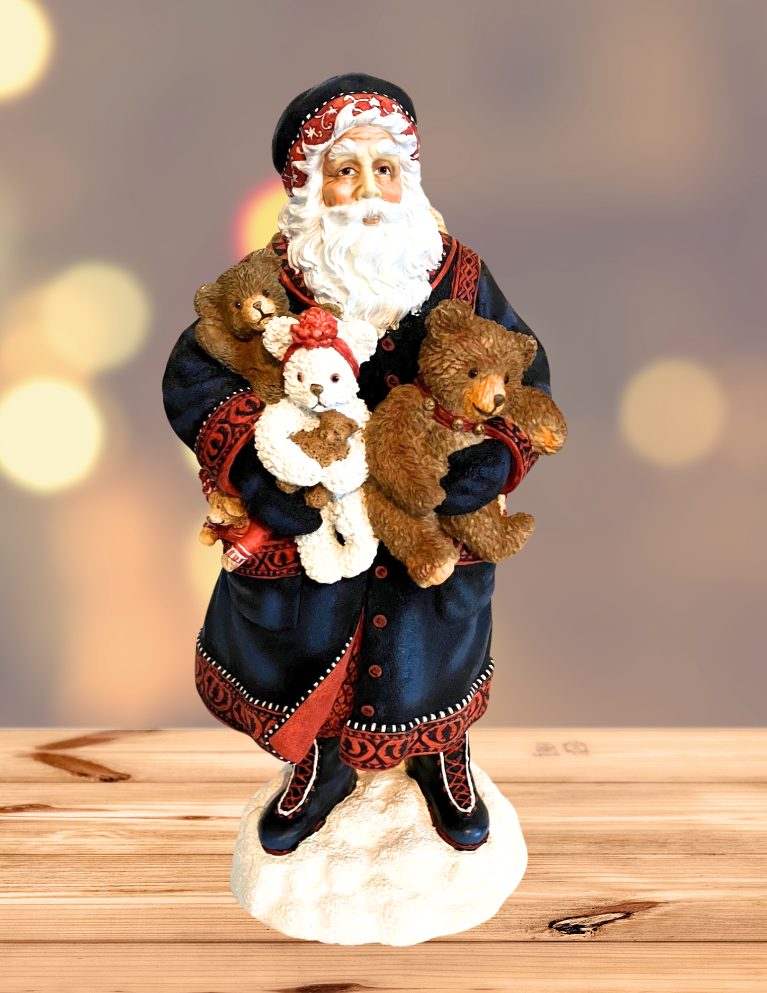 Teddy Bear Santa