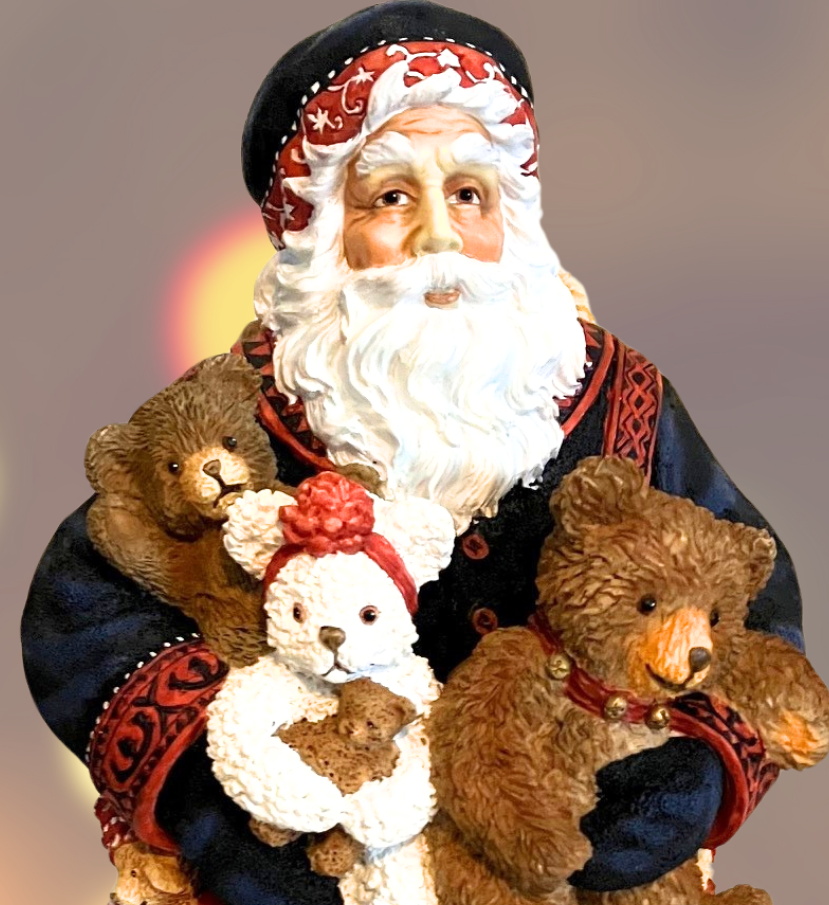 Teddy Bear Santa