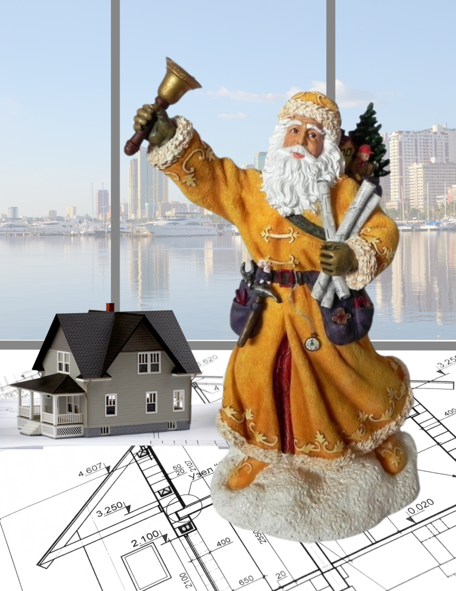 Carpenter Santa