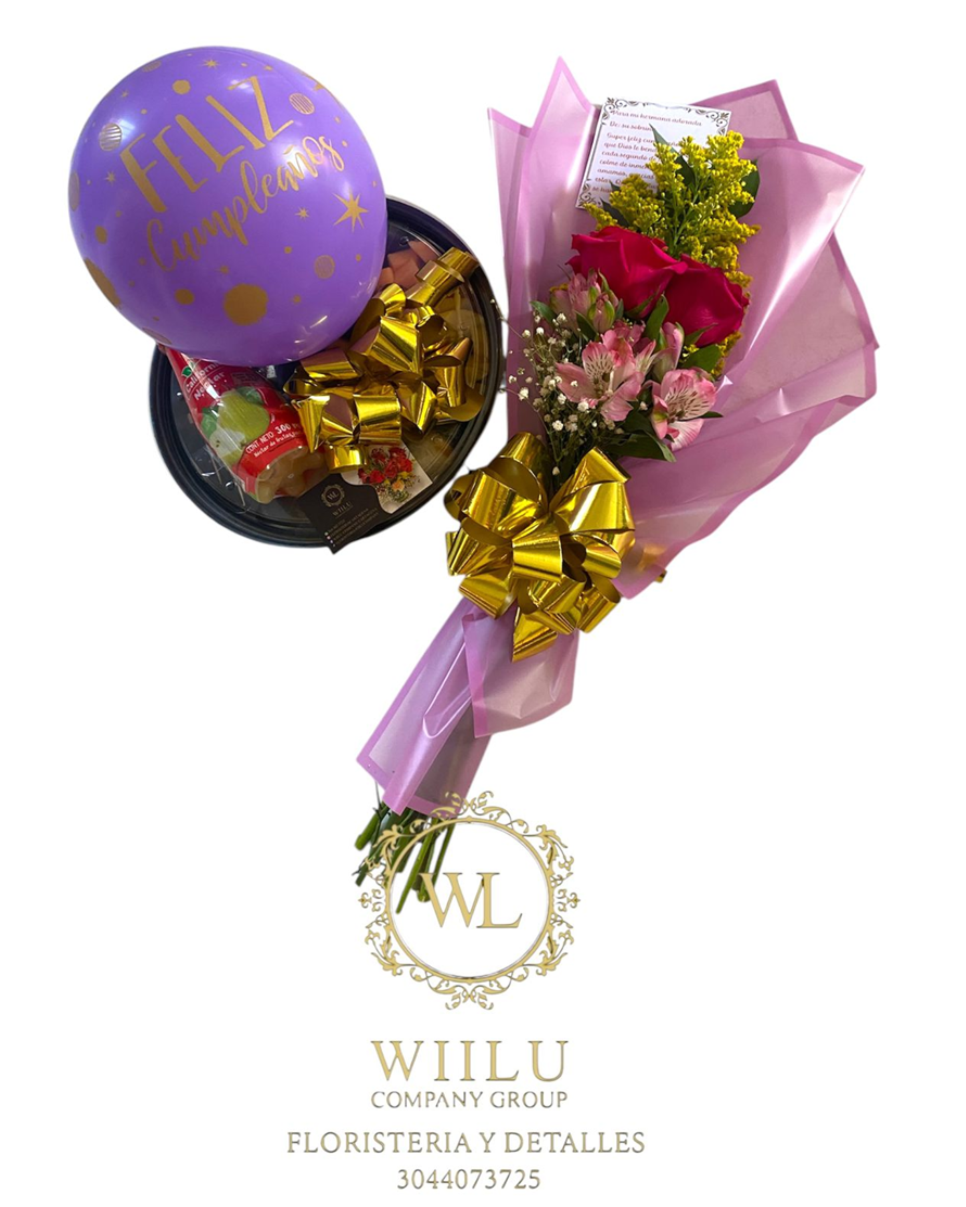 Desayuno sorpresa + ramo de rosas