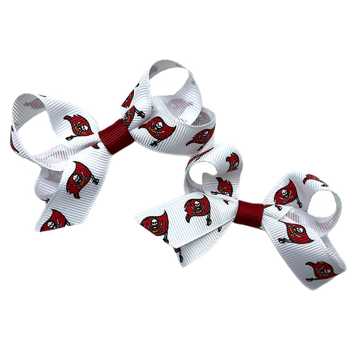 Mini Junior Bows - 2 pack - Tampa Bay Buccaneers