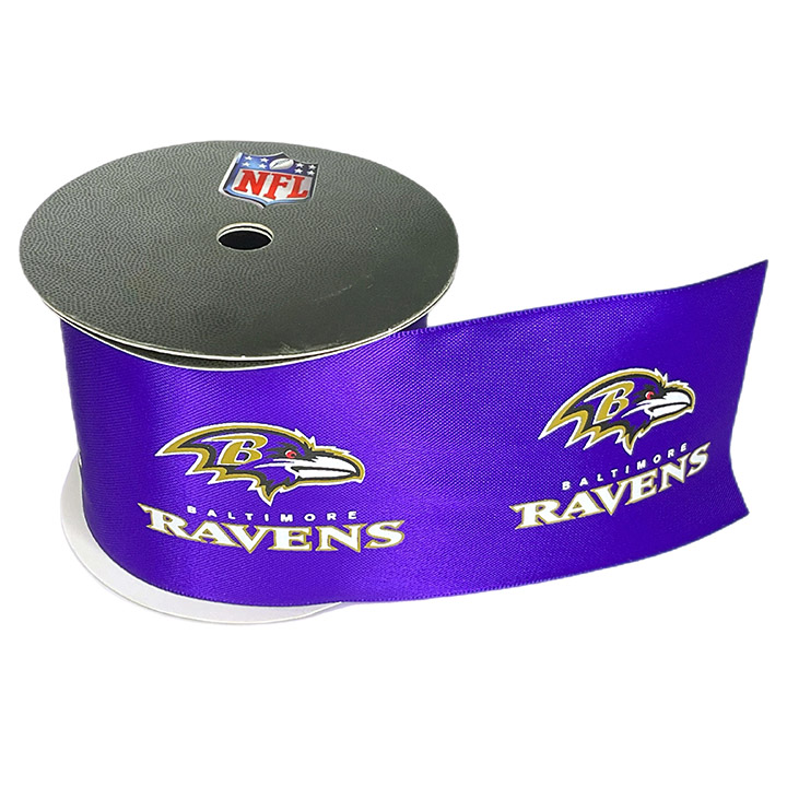 5yd Craft Ribbon - Baltimore Ravens