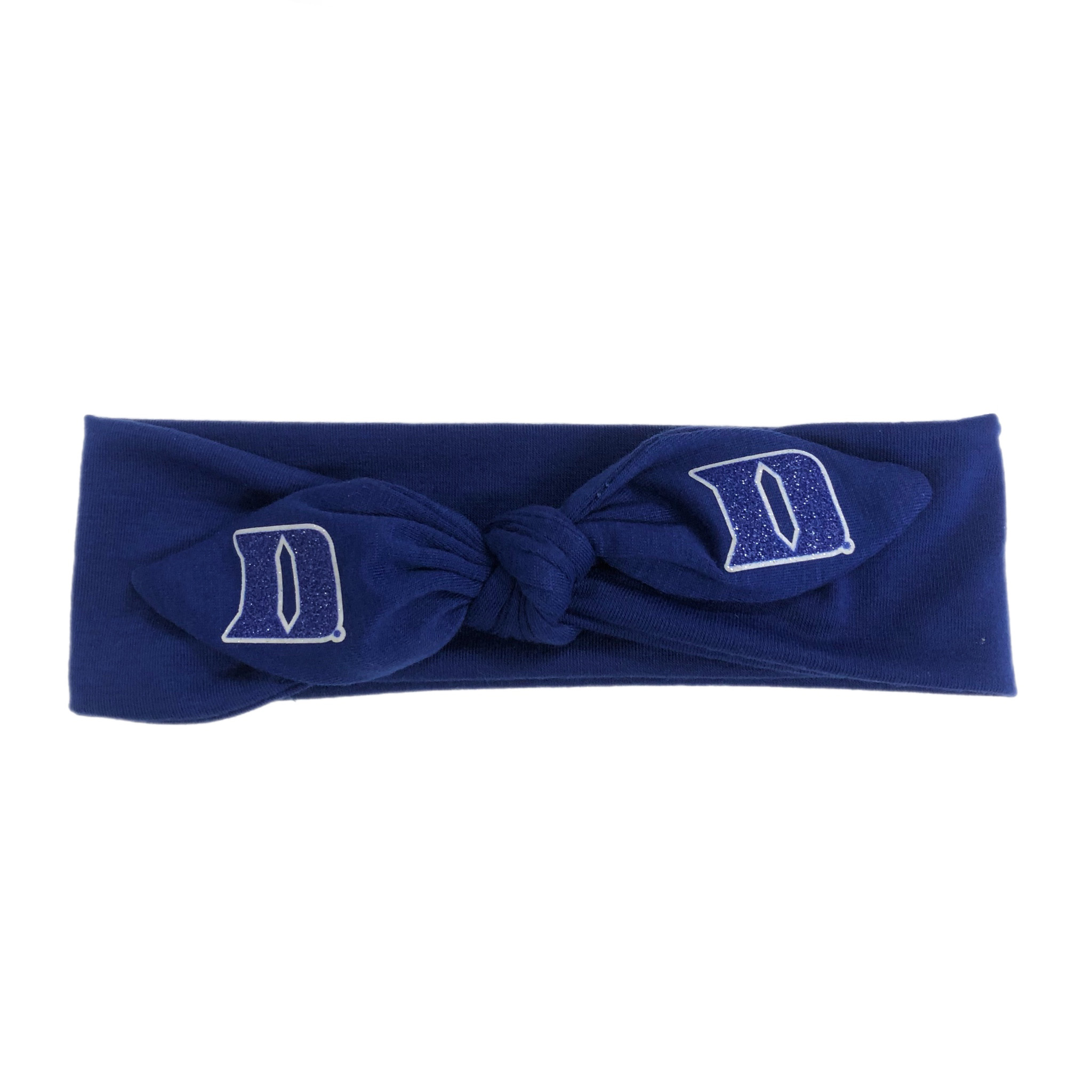 Knotted Bow Headband Duke University