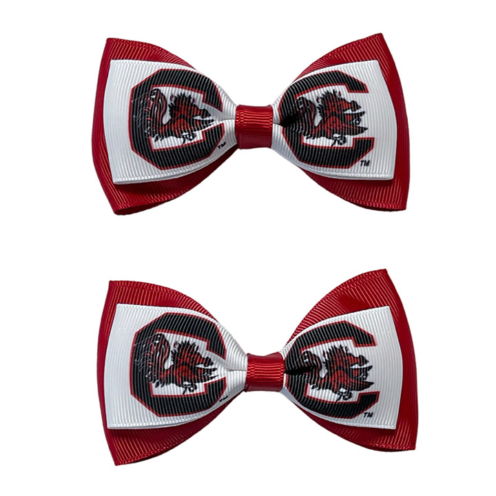 Bow Pair 2 Pack - University of South Carolina