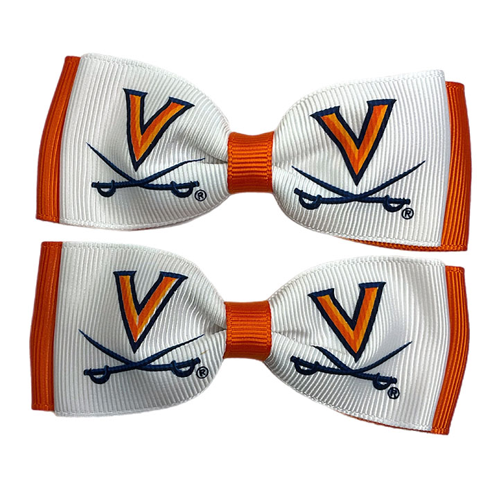 Bow Pair 2 Pack - Virginia Cavaliers