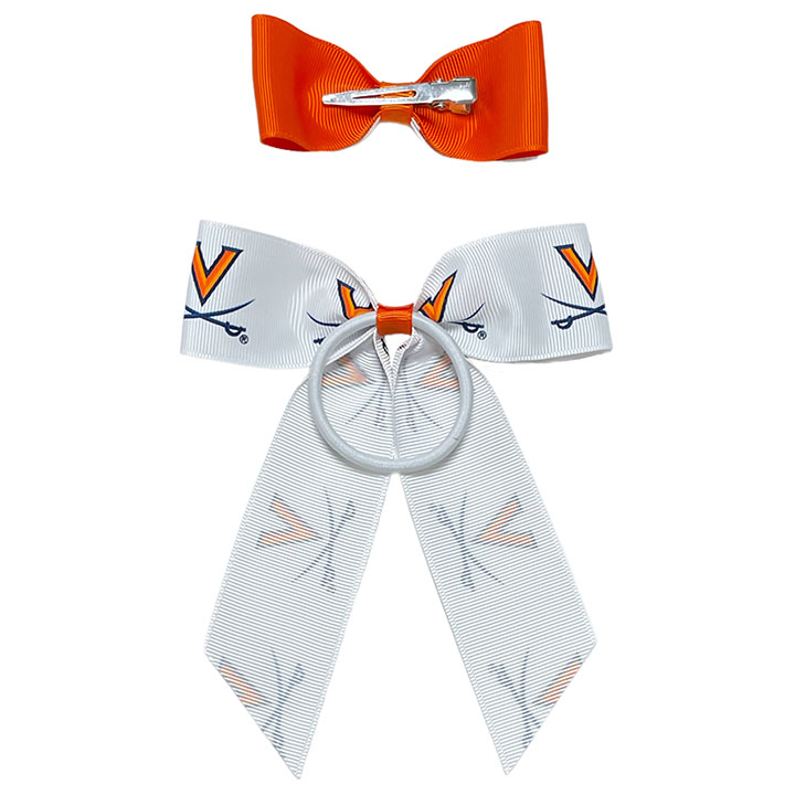 Bowtie & Cheer Pony 2 Pack - Virginia Cavaliers