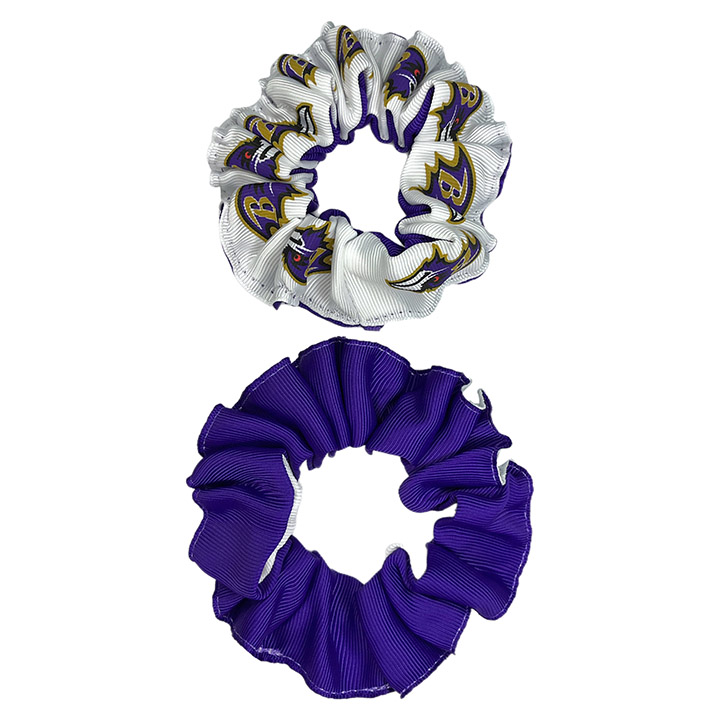 Color Pony 2 Pack - Baltimore Ravens