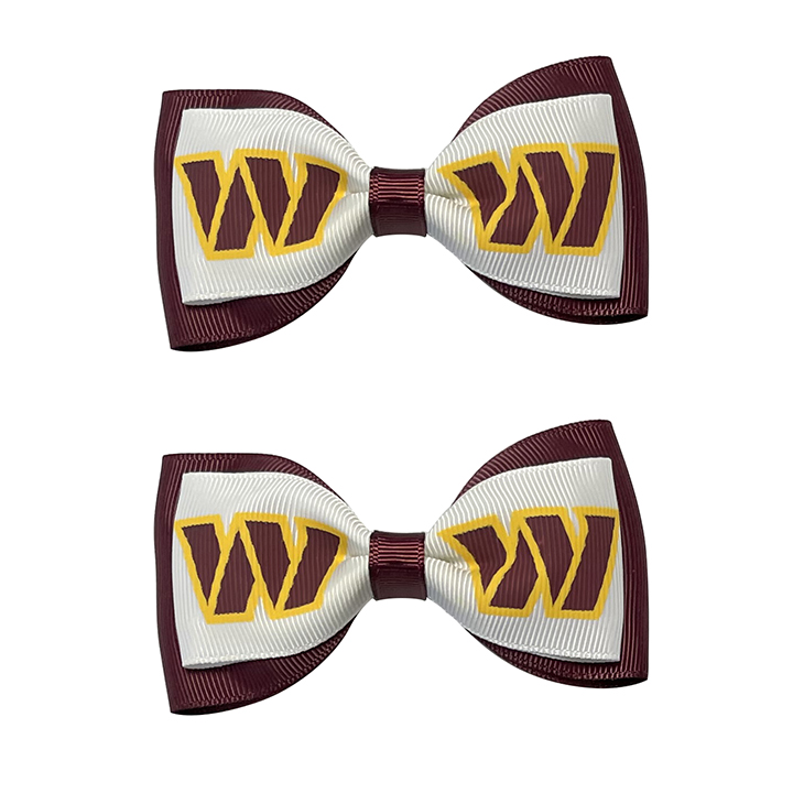 Bow Pair 2 Pack - Washington Commanders