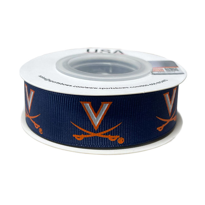 10yd Craft Ribbon - Virginia Cavaliers