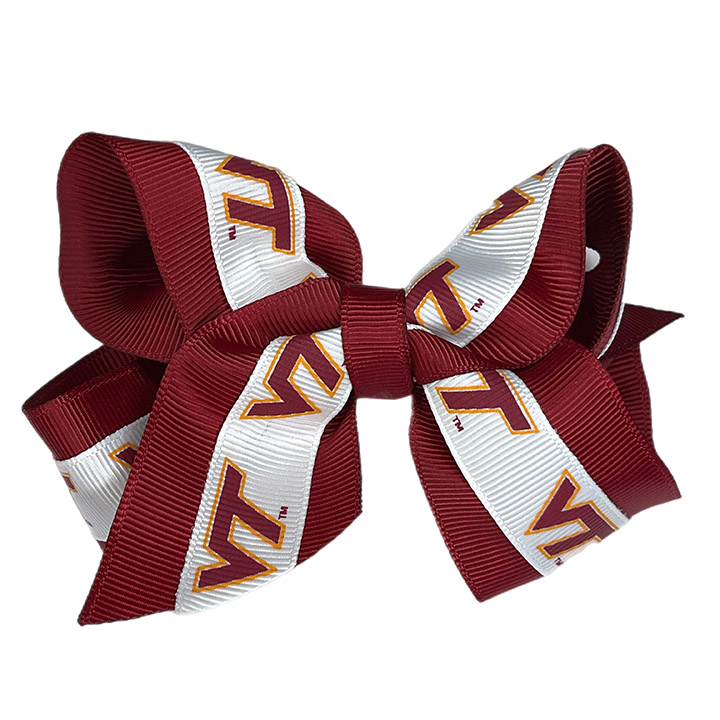 Mini Layered Junior Bow - Virginia Tech