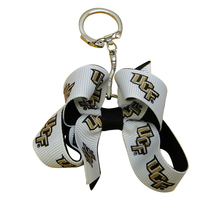Mini Bow Key Chain - University of Central Florida