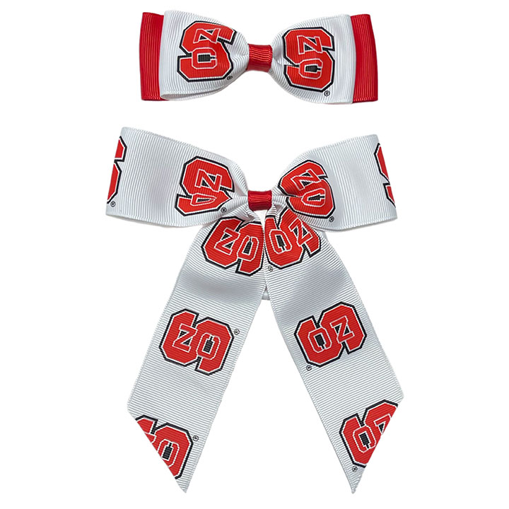 Bowtie & Cheer Pony 2 Pack North Carolina State University