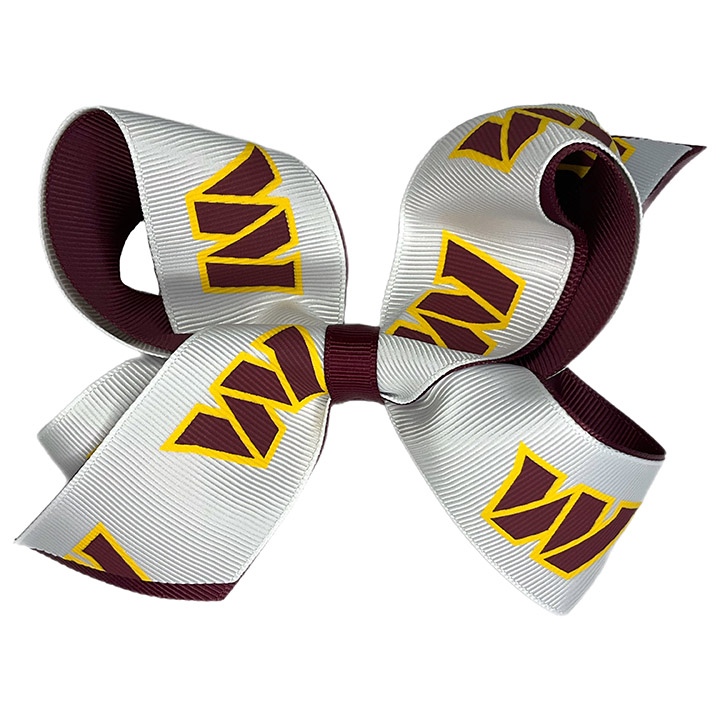 Two Tone Bow - Washington Commanders