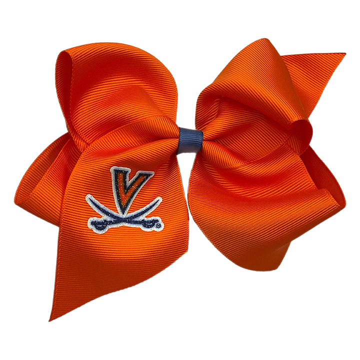 Glitter Junior Bow - Virginia Cavaliers