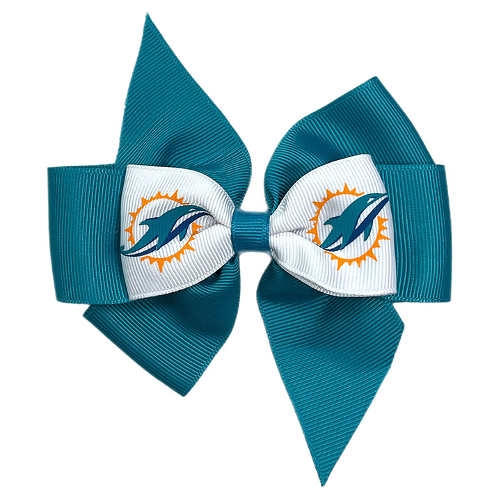 Fan Bow - Miami Dolphins