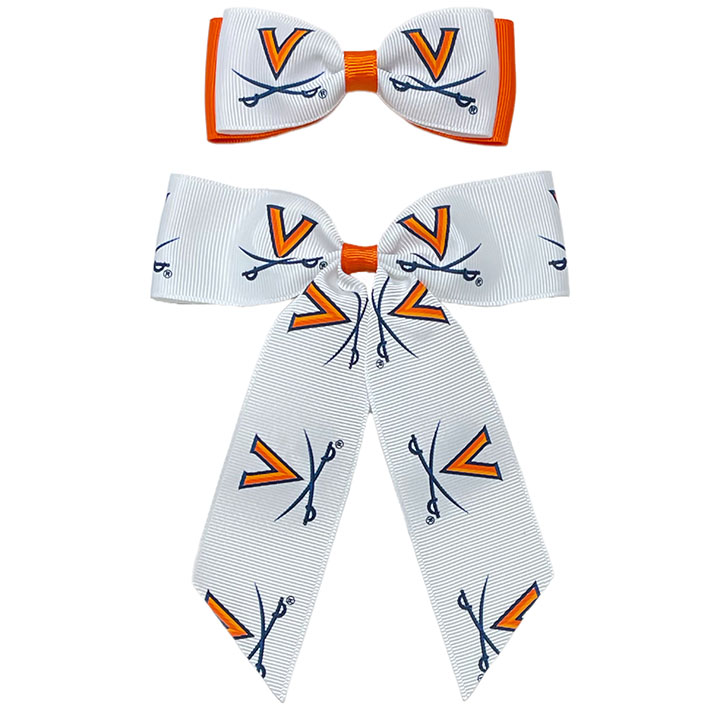 Bowtie & Cheer Pony 2 Pack - Virginia Cavaliers