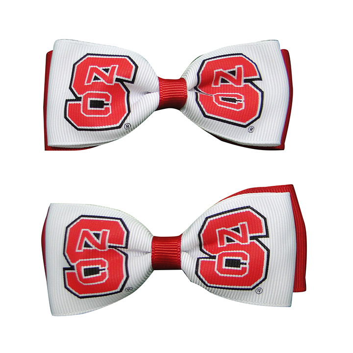 Bow Pair 2 Pack - North Carolina State