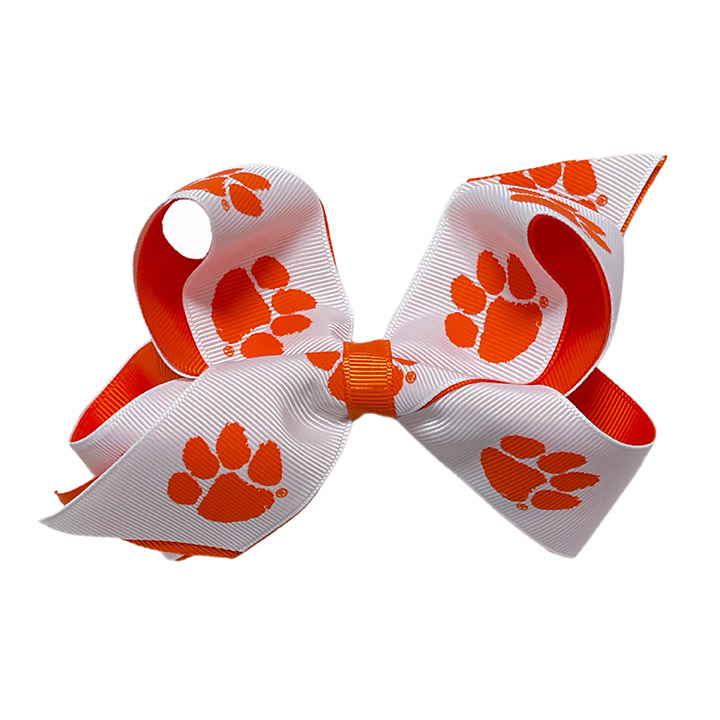 Two-Tone Bow - Clemson University