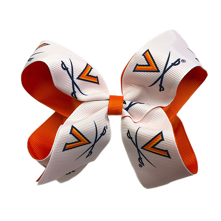 Two Tone Bow - Virginia Cavaliers