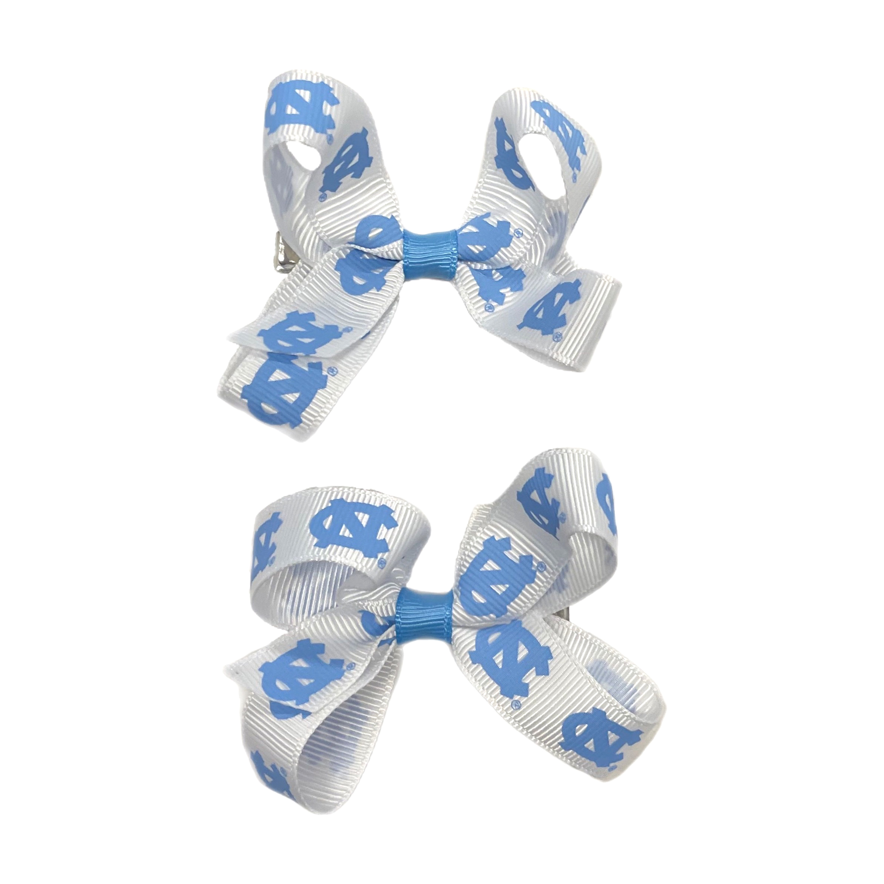 Mini Junior Bow Pair University of North Carolina
