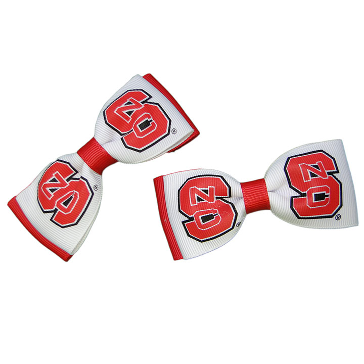 Bow Pair 2 Pack - North Carolina State