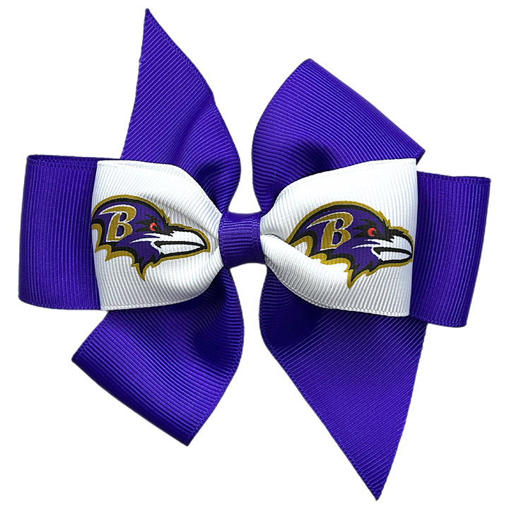 Fan Bow - Baltimore Ravens