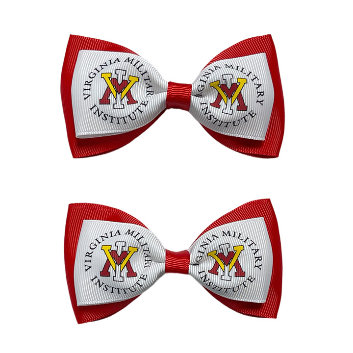 Bow Pair 2 Pack - Virginia Military Institute