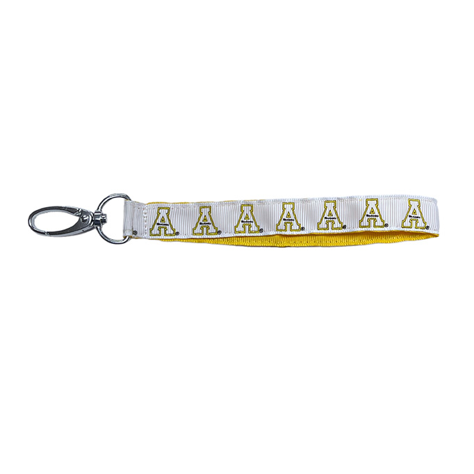 Mini Wristlet Keychain Appalachian State University